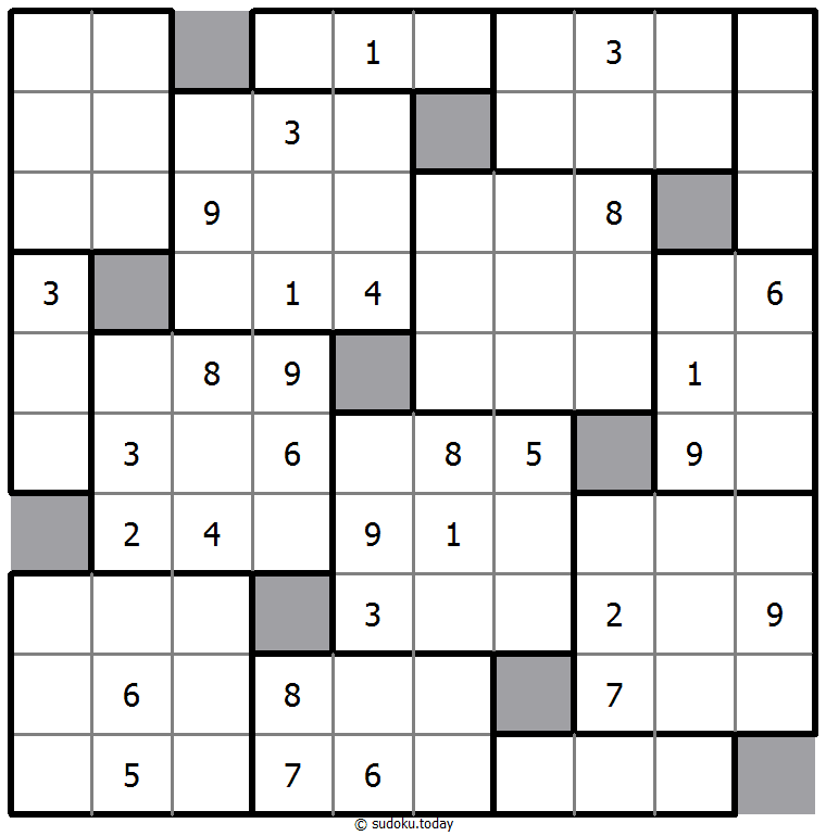 Ten Box Sudoku 2025年12月15日