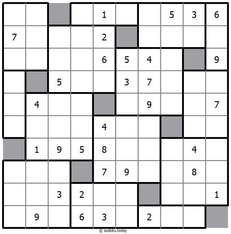 Ten Box Sudoku 2025年11月18日