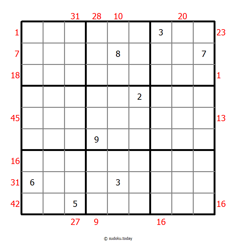前X数和数独 #24726