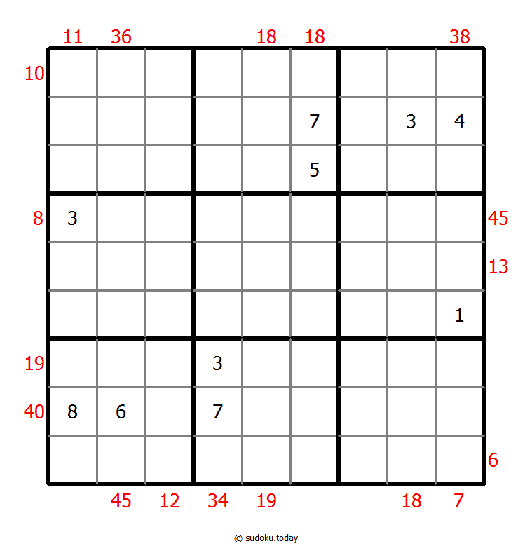 前X数和数独 #24742