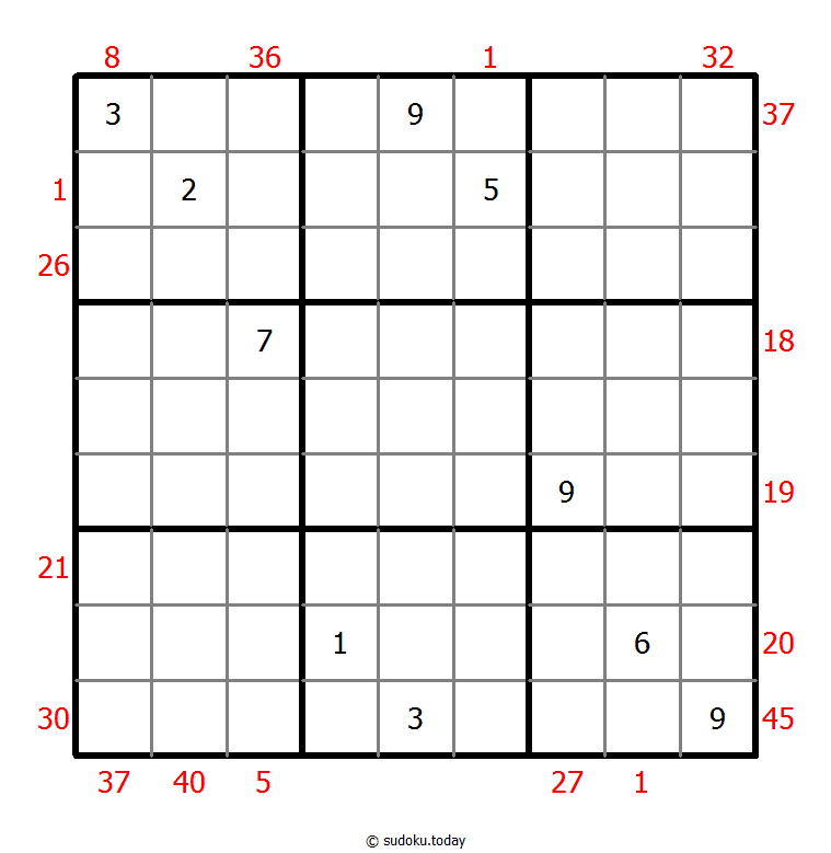 前X数和数独 #24745