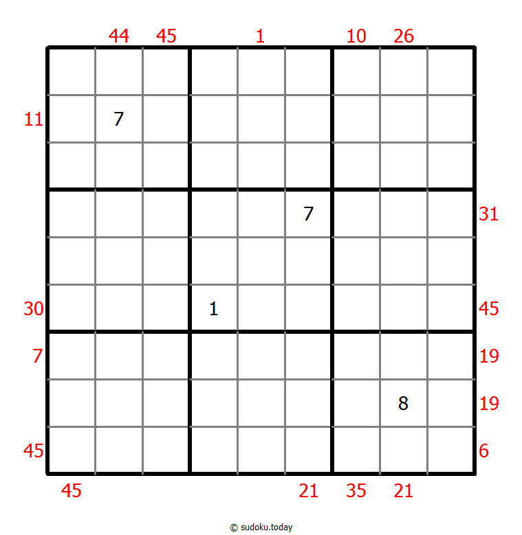 前X数和数独 #24752