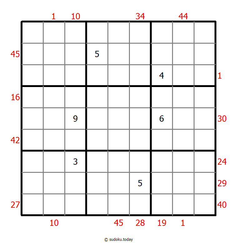 前X数和数独 #24753