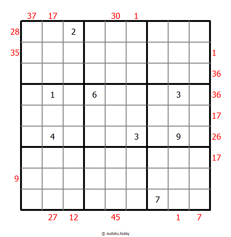 前X数和数独 #24764