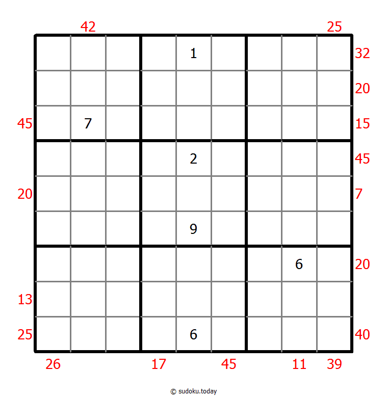 前X数和数独 #24765