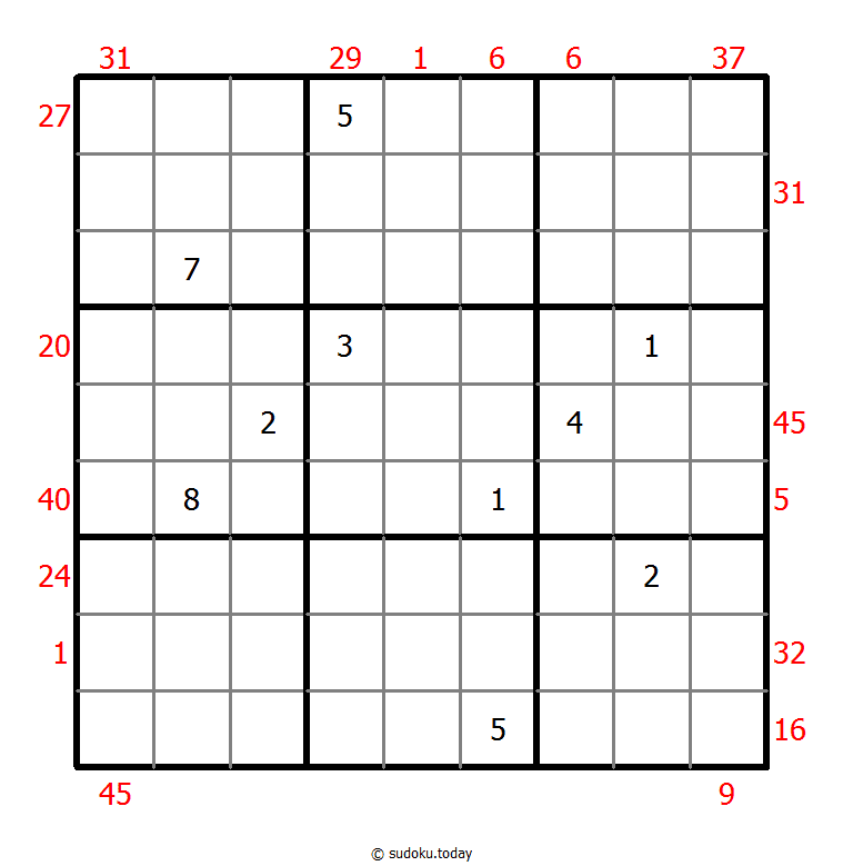 前X数和数独 #24791