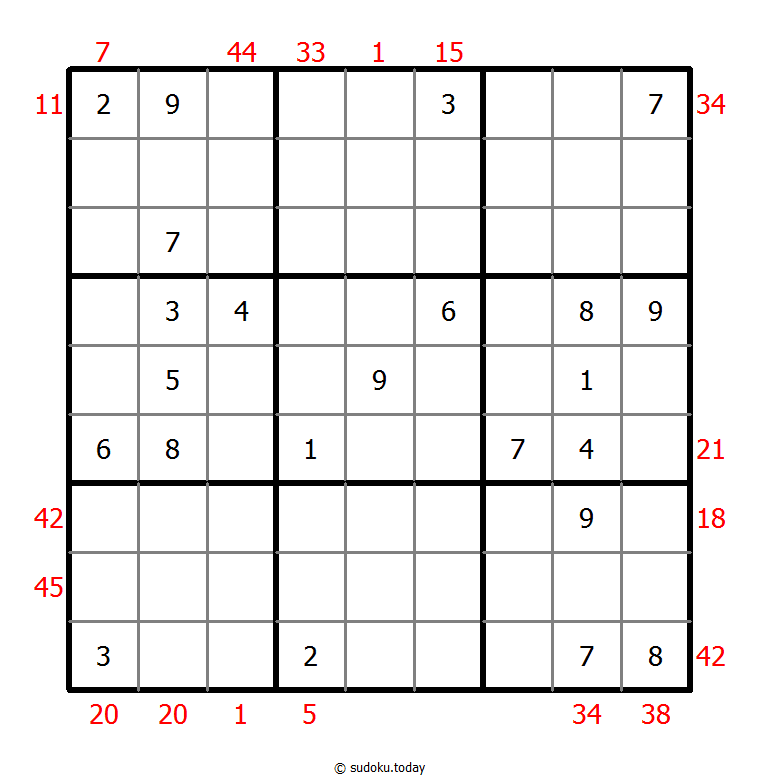 前X数和数独 #24825