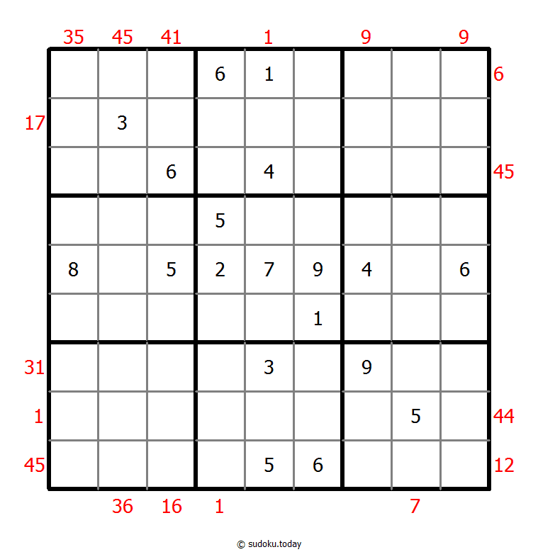 前X数和数独 #24848
