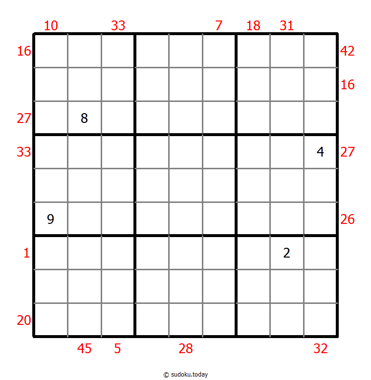 前X数和数独 #24864