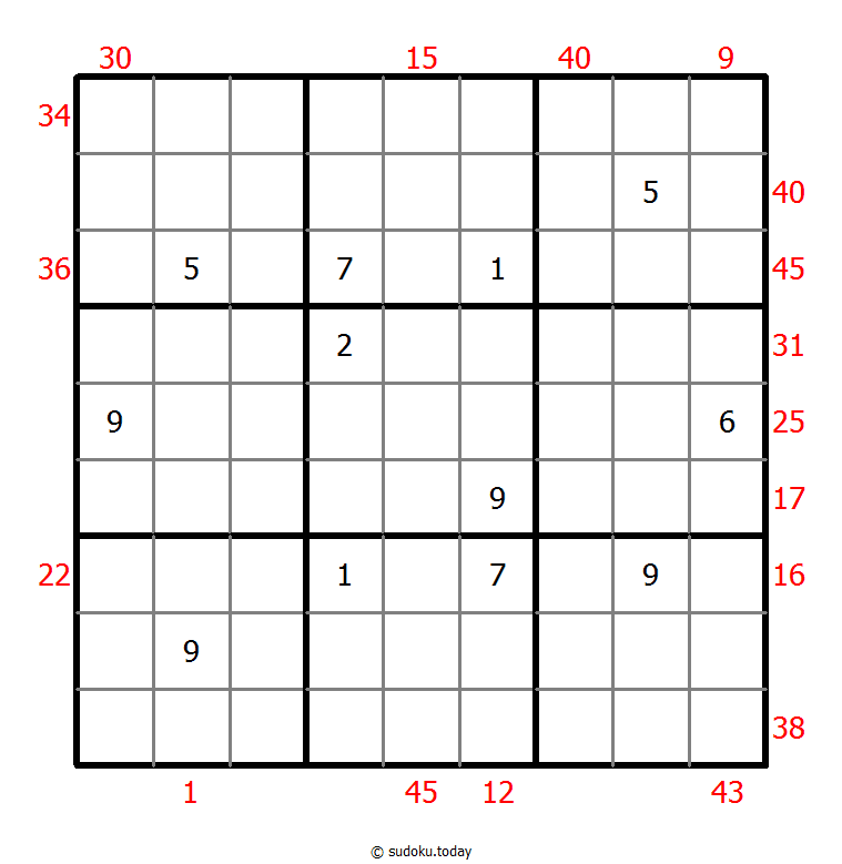 前X数和数独 #24913