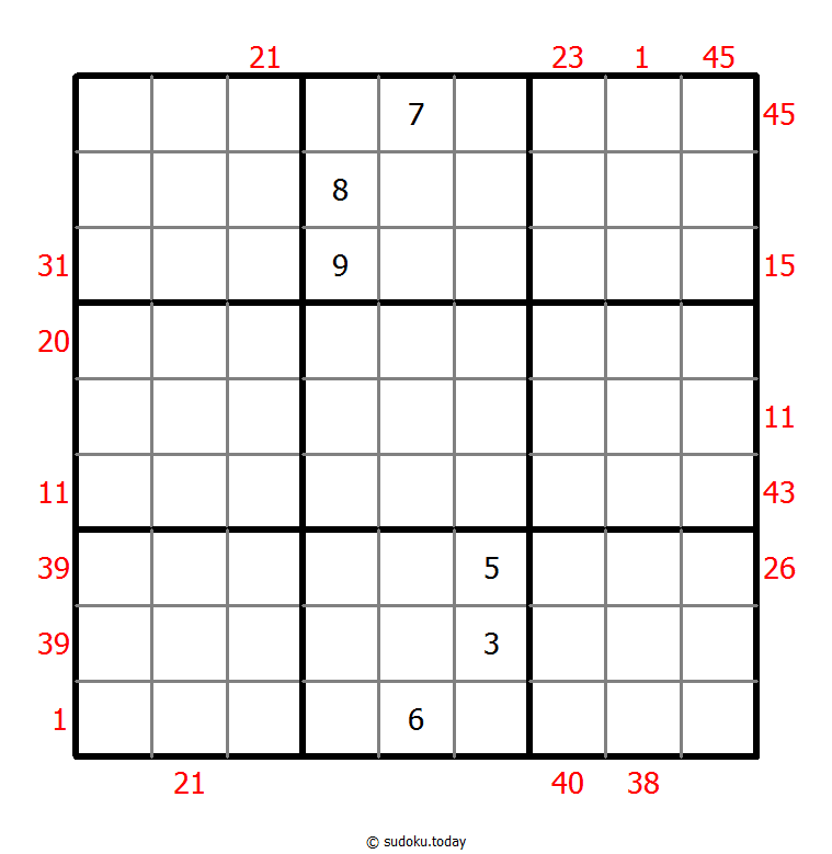 前X数和数独 #24921