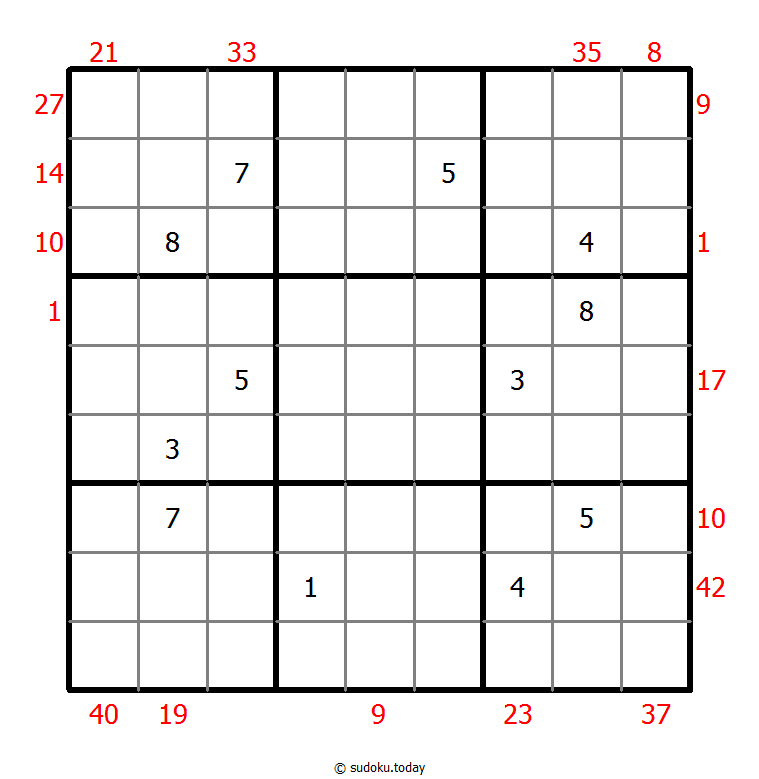前X数和数独 #24923
