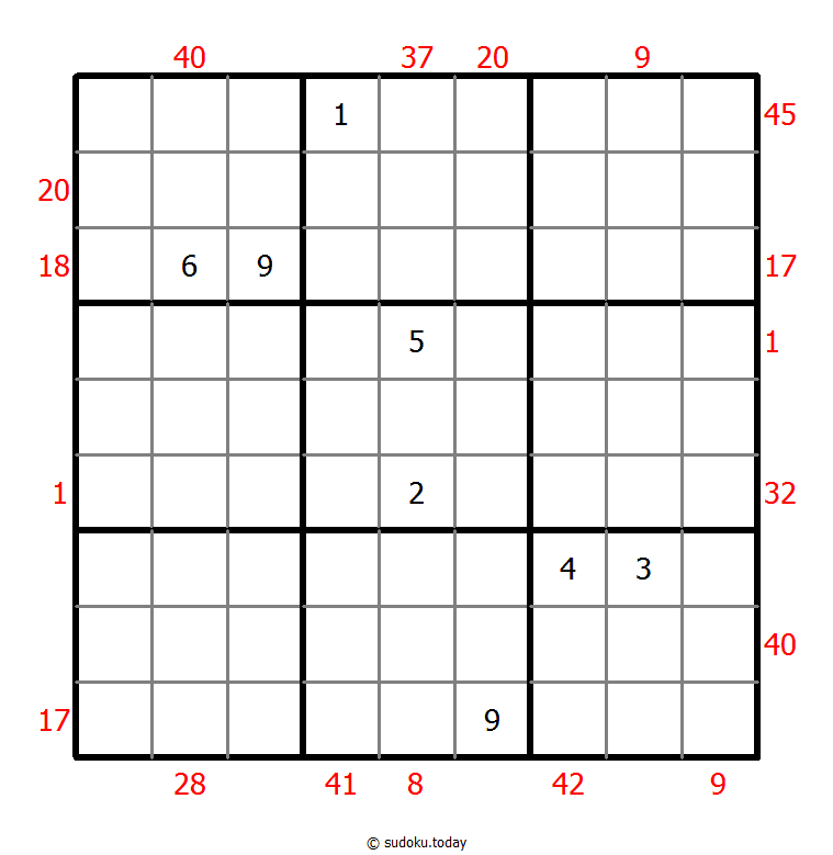 前X数和数独 #24945