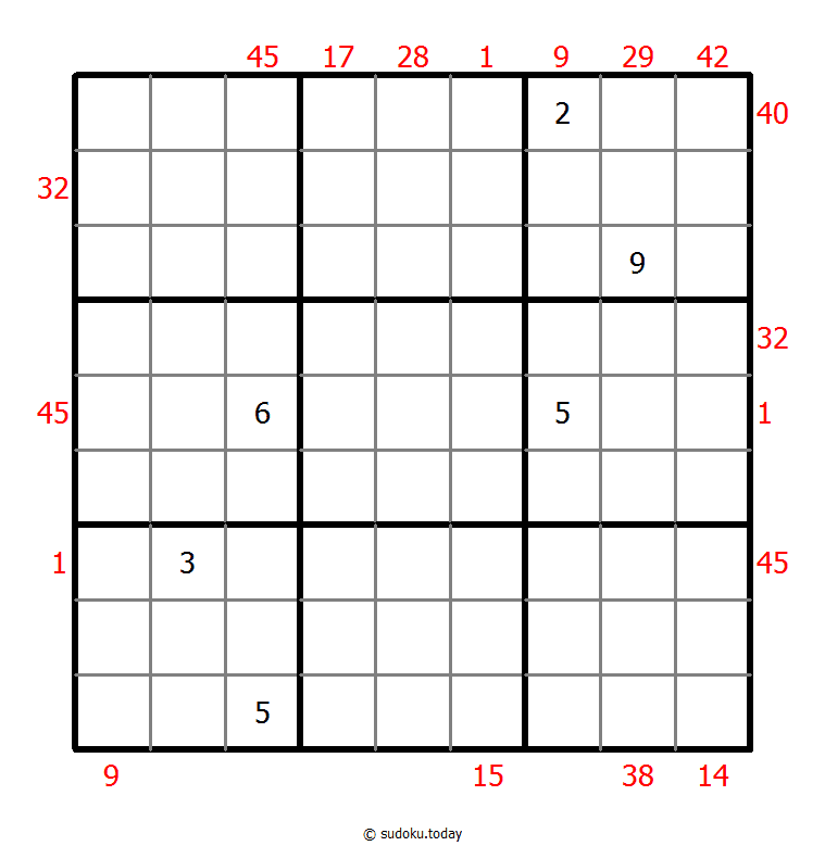 前X数和数独 #24987