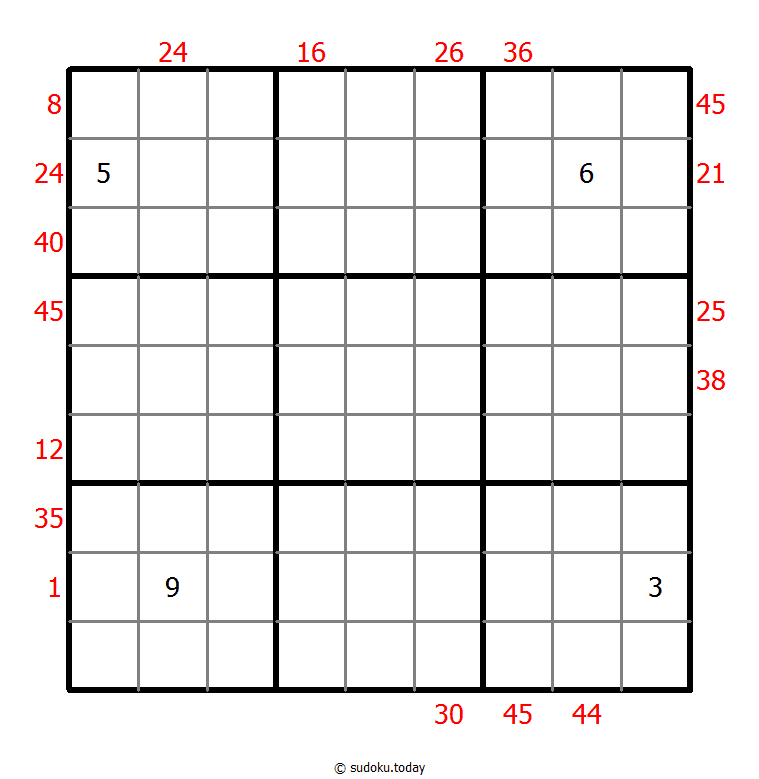 前X数和数独 #25049