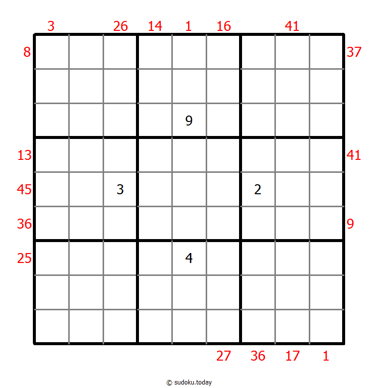 前X数和数独 #25054