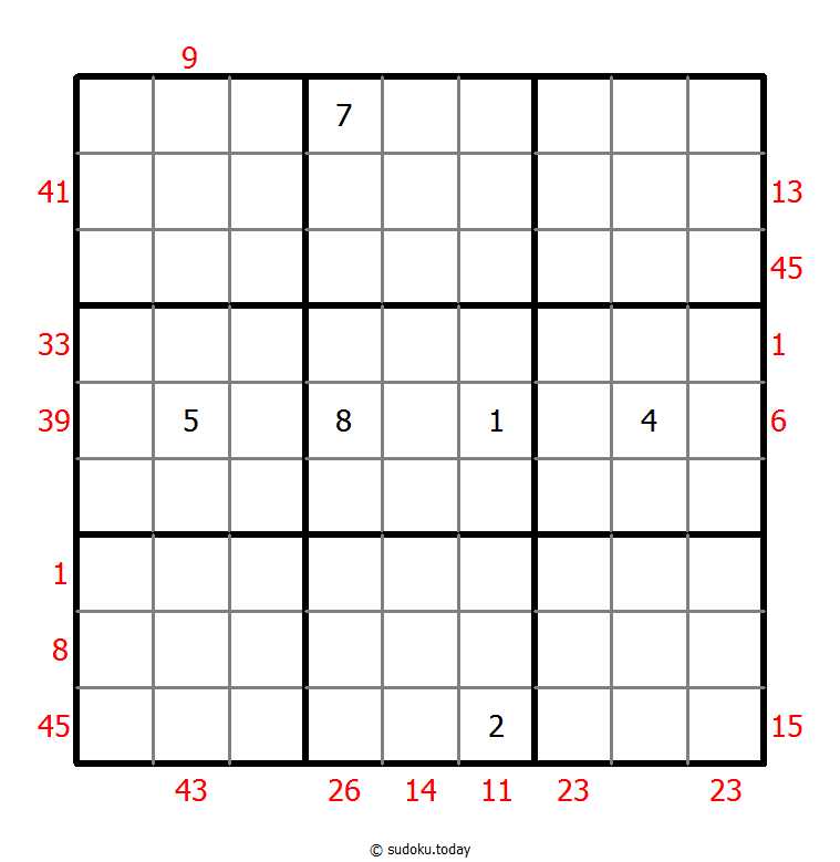 前X数和数独 #25056