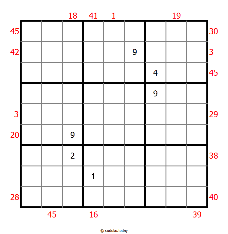 前X数和数独 #25199