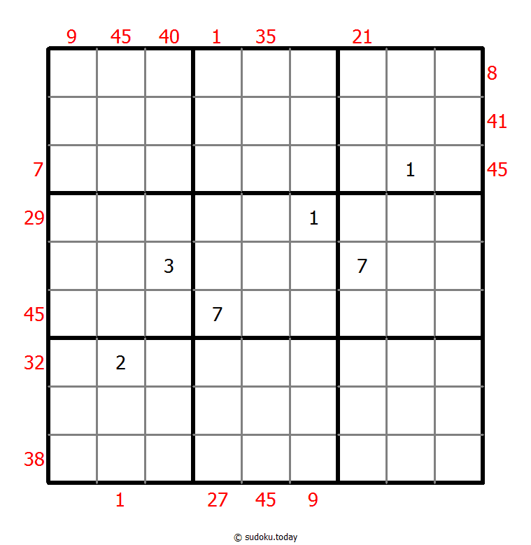 前X数和数独 #25247