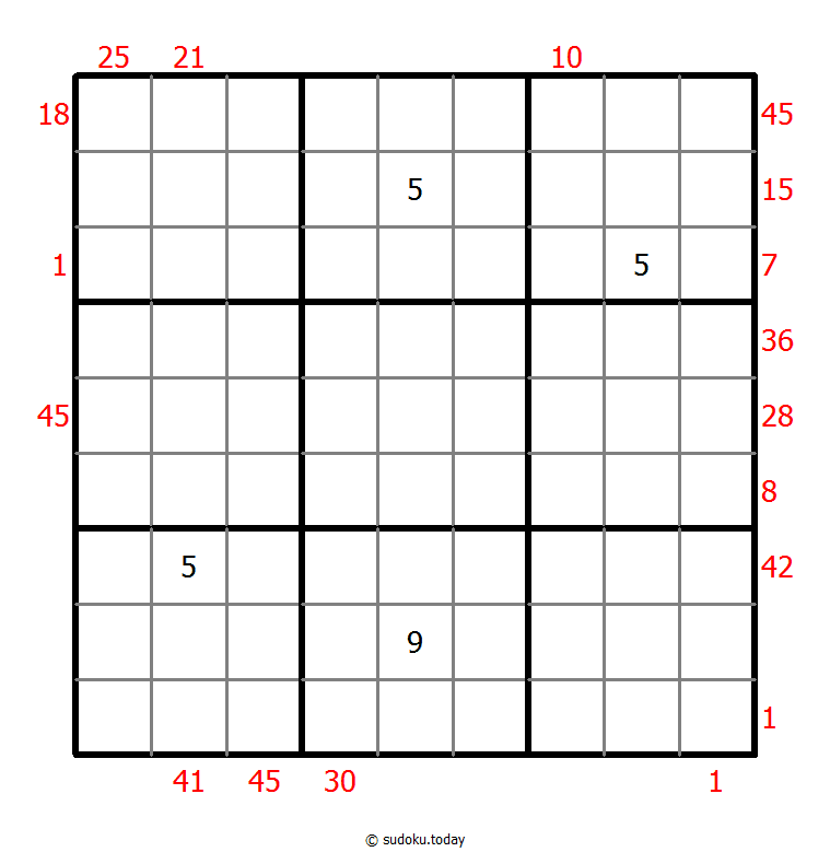 前X数和数独 #25301