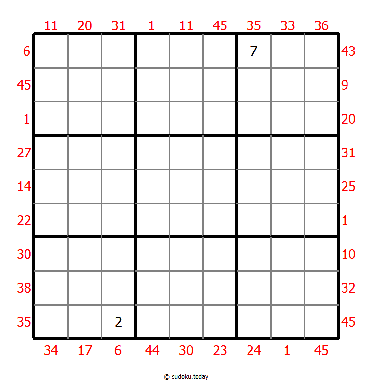 前X数和数独 #24696