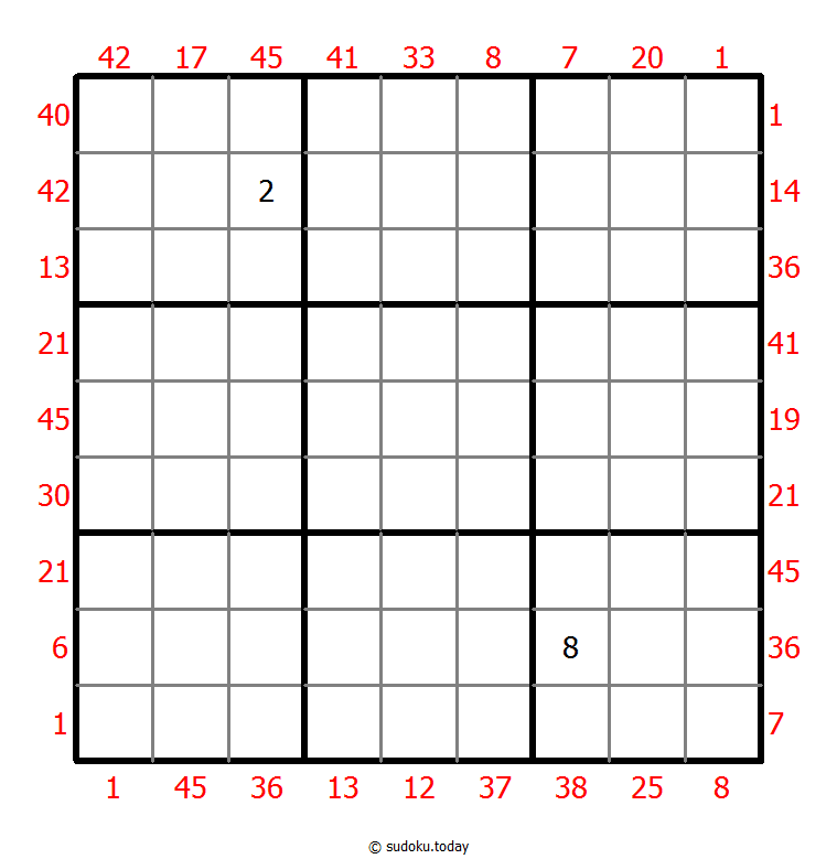 前X数和数独 #24712