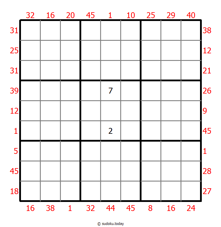 前X数和数独 #24736