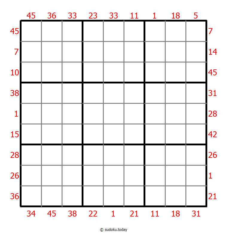 前X数和数独 #24758