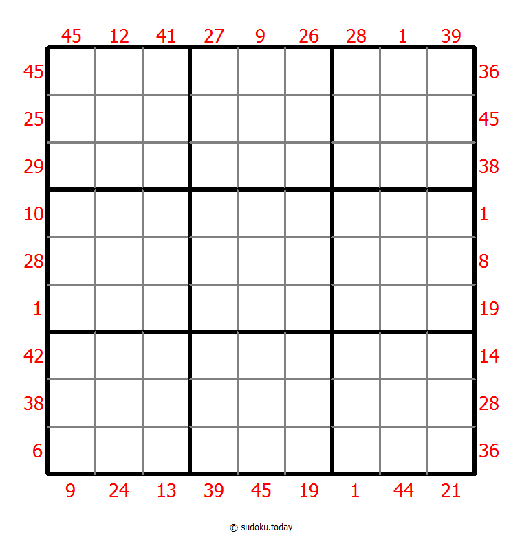 前X数和数独 #25027
