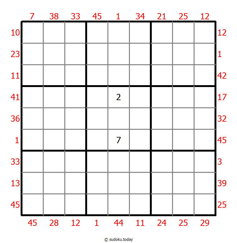 前X数和数独 #25044