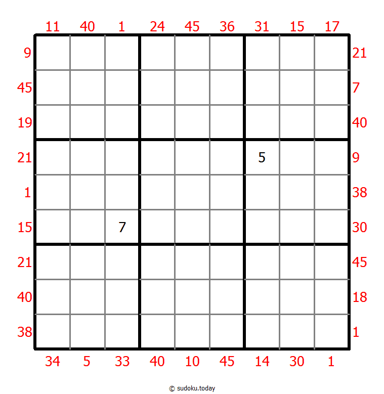 前X数和数独 #25050