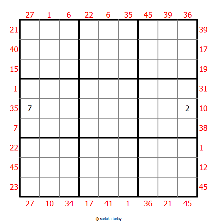 前X数和数独 #25070