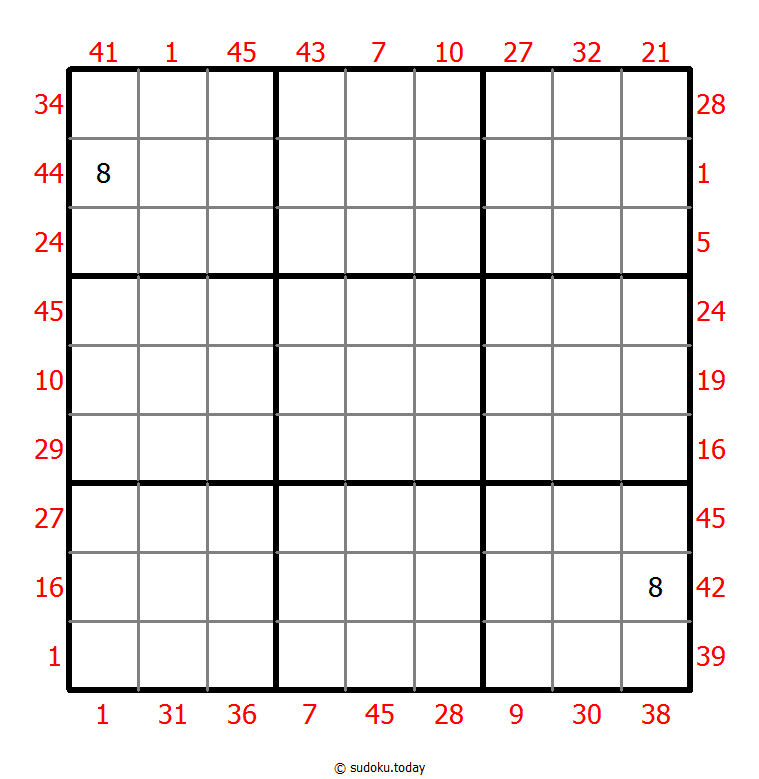 前X数和数独 #25083