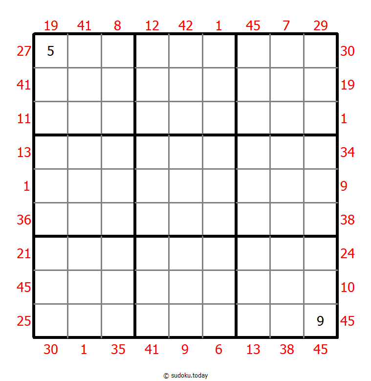 前X数和数独 #25140