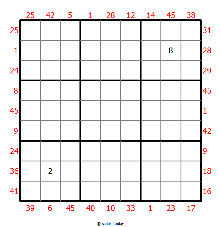 前X数和数独 #25164