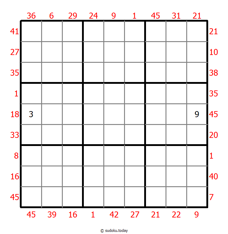 前X数和数独 #25192