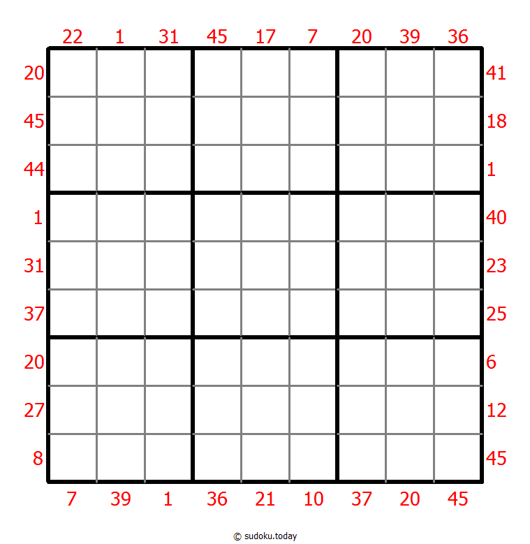前X数和数独 #25234