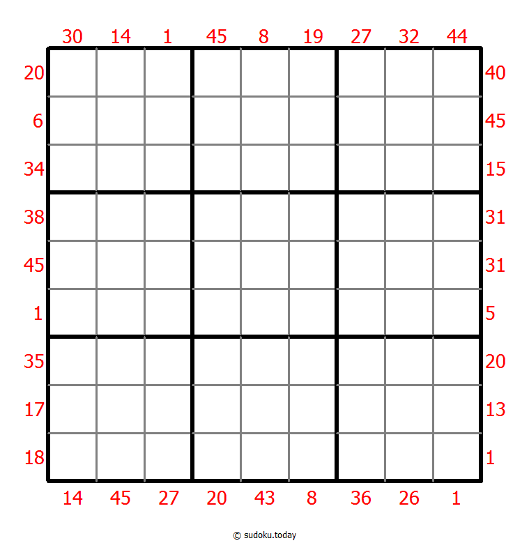 前X数和数独 #25240