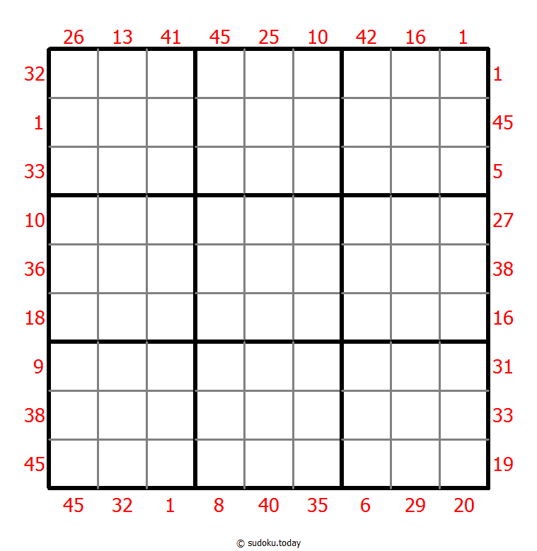 前X数和数独 #25402
