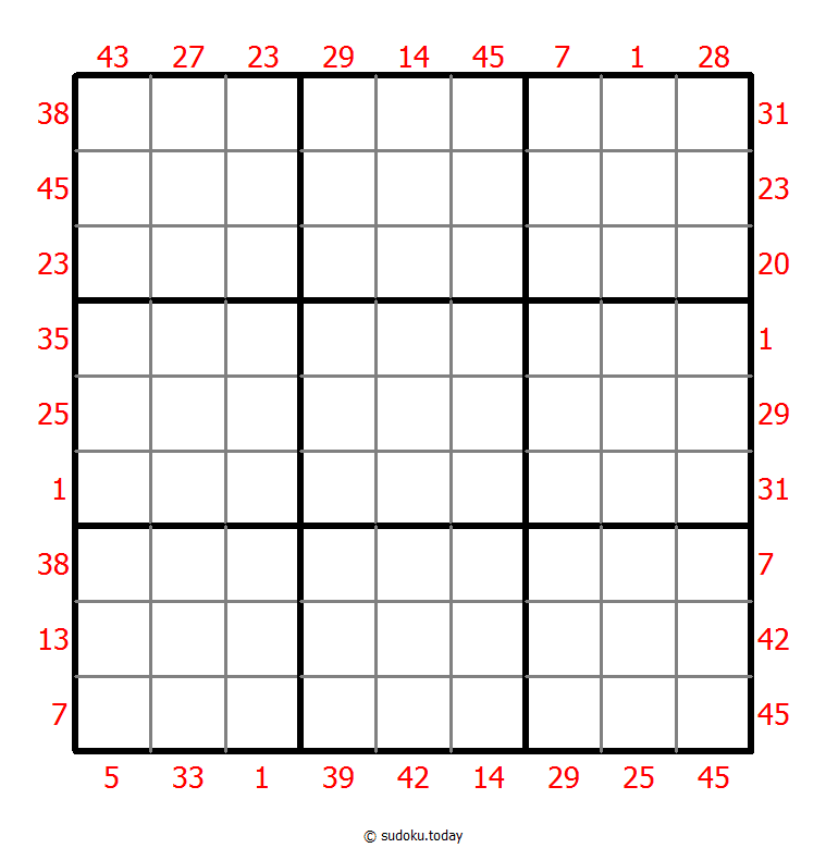前X数和数独 #25407
