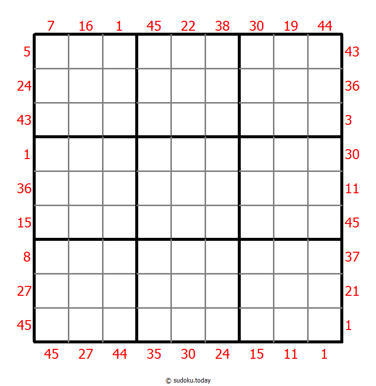 前X数和数独 #25437