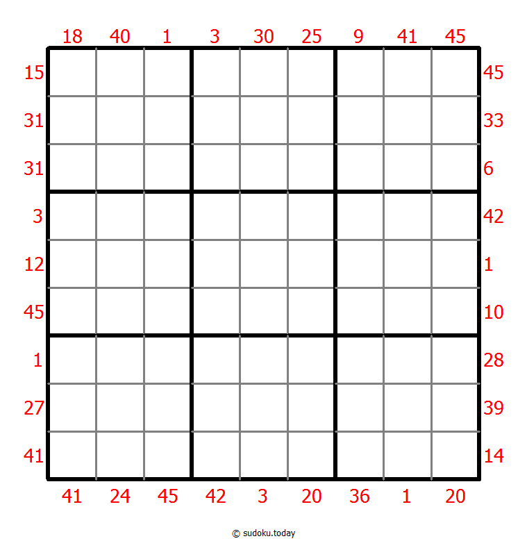 前X数和数独 #25442