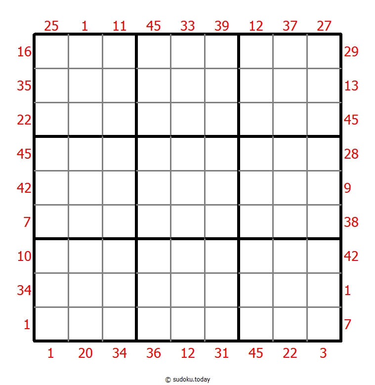 前X数和数独 #25443