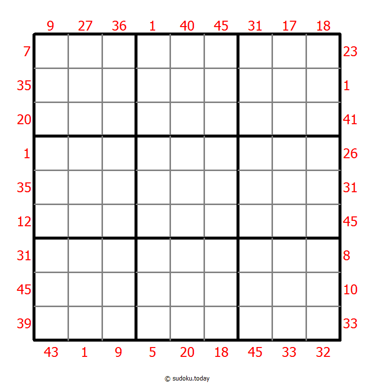 前X数和数独 #25468
