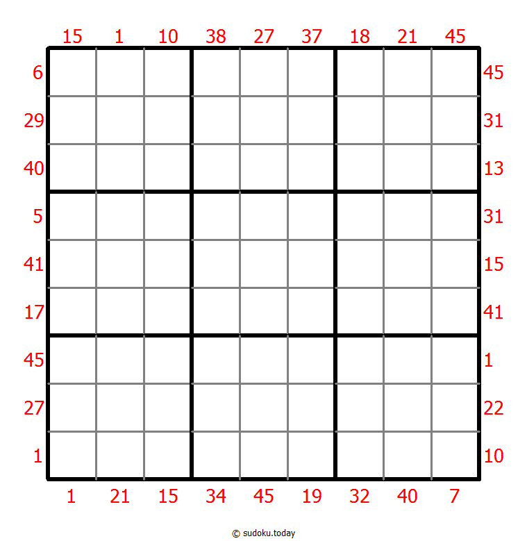 前X数和数独 #25473
