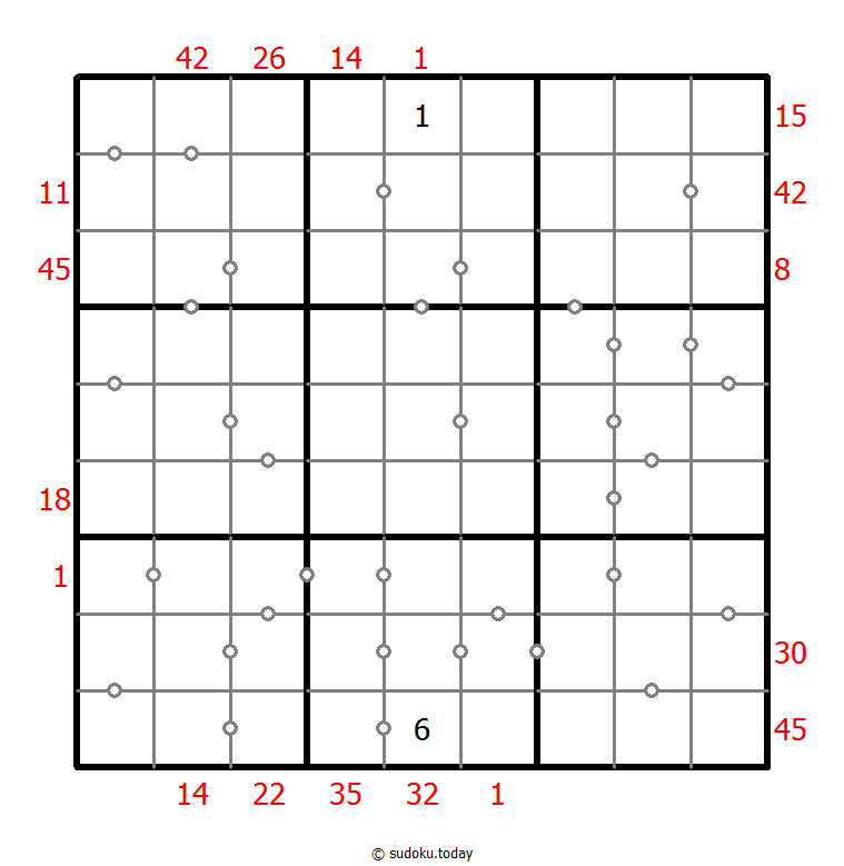 混合数独（XSum+连续） #25790