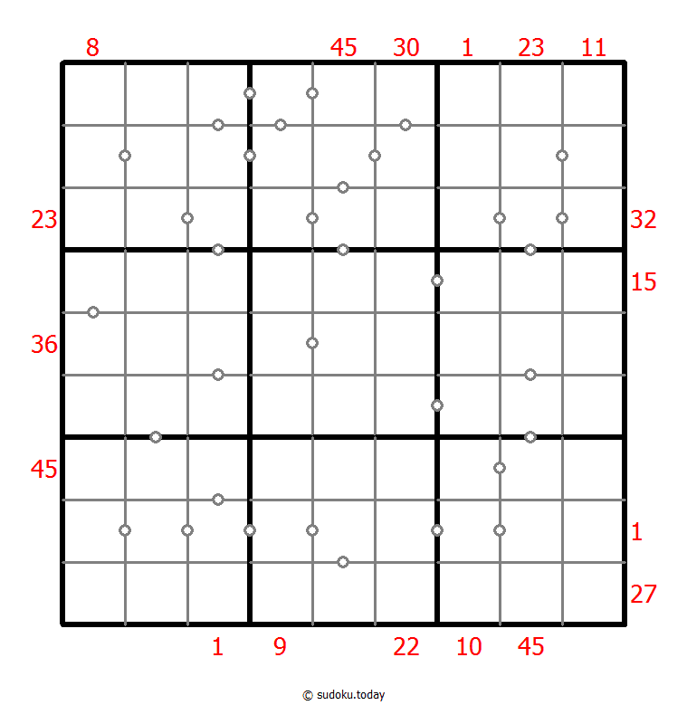 混合数独(XSum+连续)