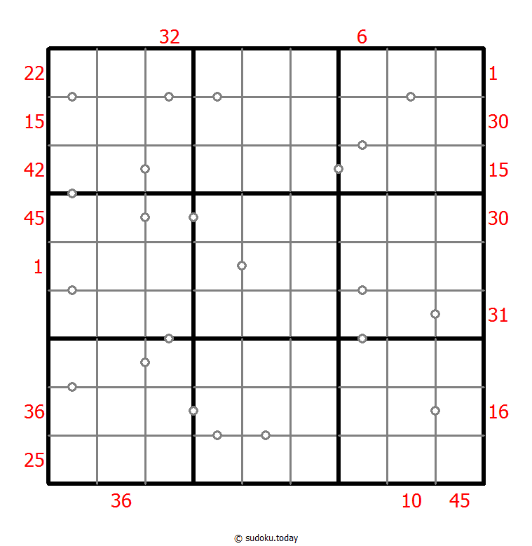 混合数独（XSum+连续） #26651