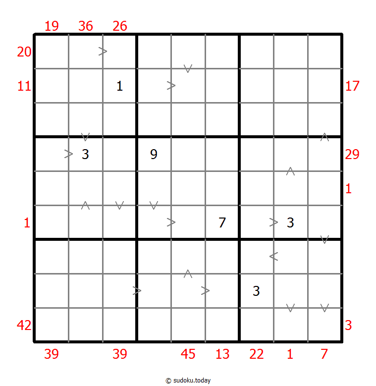 混合数独（前X数和+数比） #25504