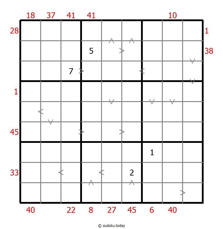 混合数独（前X数和+数比）